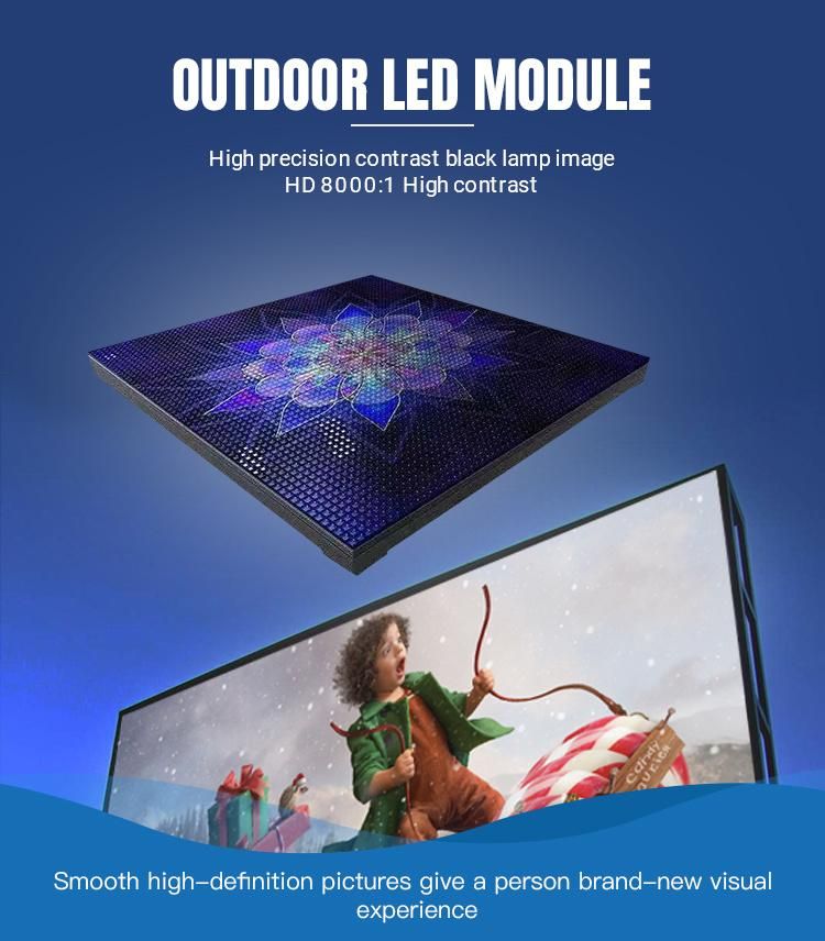 P6 Outdoor LED Screen Module Hot Sale LED Display Module Front Service LED Module