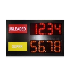Outdoor Digital Advertising Display Gas Station LED Gas Price Sign