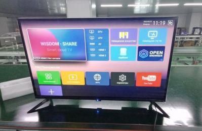 New Design 32&quot;39&prime;43&quot;50&quot; 55&quot; 65&quot; Frameless LCD LED Android Ledtv Television TV Smart 2K 4K Ultra HD 55 Inch Smart TV
