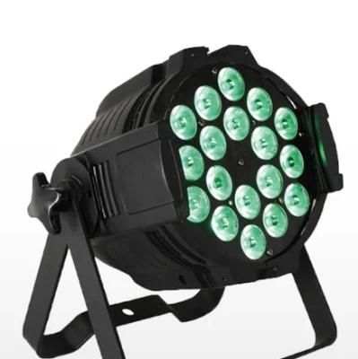 18PCS Light 18W RGBWA UV LED Wash DMX512 LED PAR Light