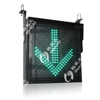 Glare-LED Traffic Red Cross Green Arrow Traffic Signal Lane Control Sign Road