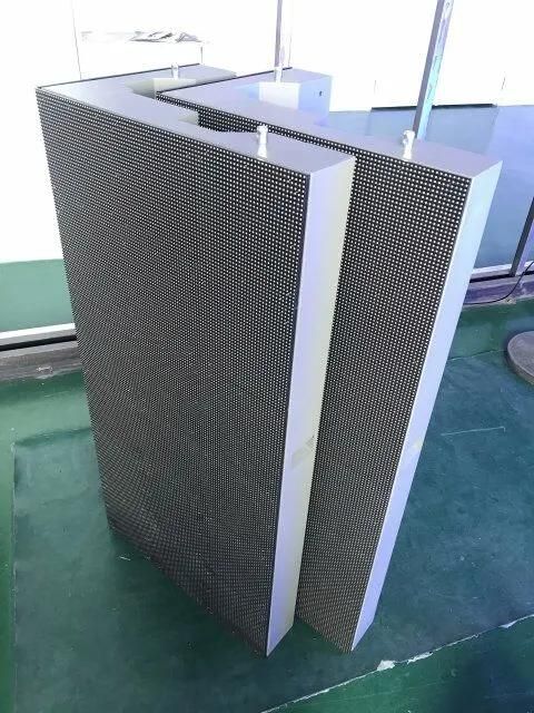 P2.5 Indoor Four Sided 90 Degree LED Billboard Advertising Display