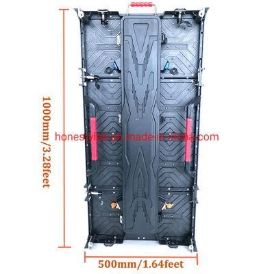2022 Popular Product SMD 500X500mm/500X1000mm P4.81 Full Color Stage Panel SMD1921 Outdoor Back Stage LED Sign