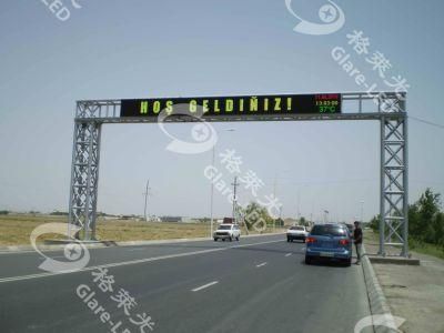 Outdoor Advertising Highway Motorway Fixed Information Variable Message Signs P8 P10 P16 P20 P25 P31.25 LED Traffic Display