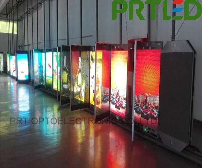 Full Color LED Moving Sign for Shop/Mall/Roadside Advertising (P3.3, P4, P5)