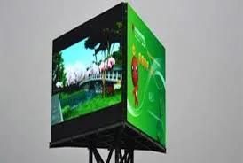 Custom Size Outdoor Full Colour LED Display Fixed Installation Billboard