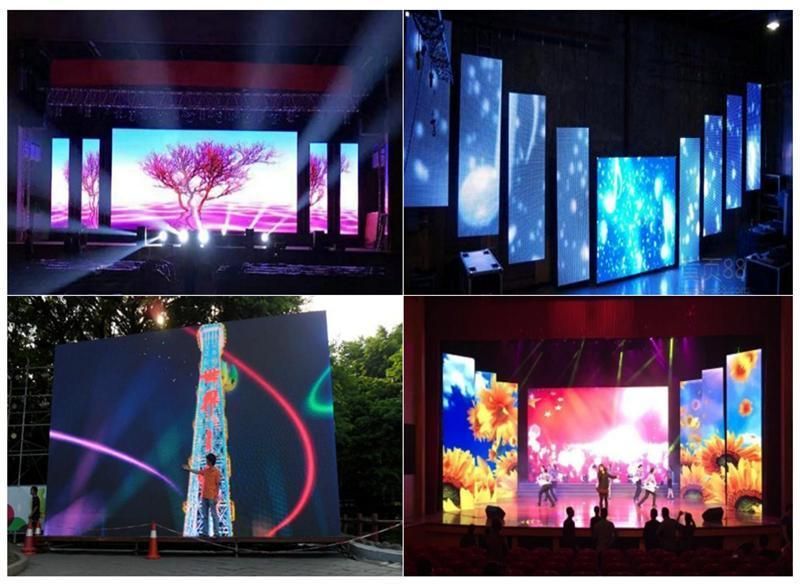 Best Resolution Full Color LED Indoor Screen 62500dots/Sqm P4 512*512mm SMD2121 RGB LED Display 16s RGB Hub75 Advertising LED Billboard