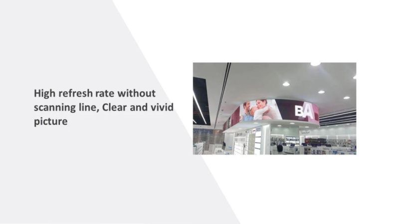 Indoor Soft Flexible LED Display P1.8 Screen