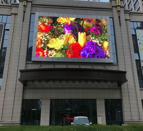 P10 Outdoor LED Shopping Mall Video Advertising SMD P10 LED Display Screen