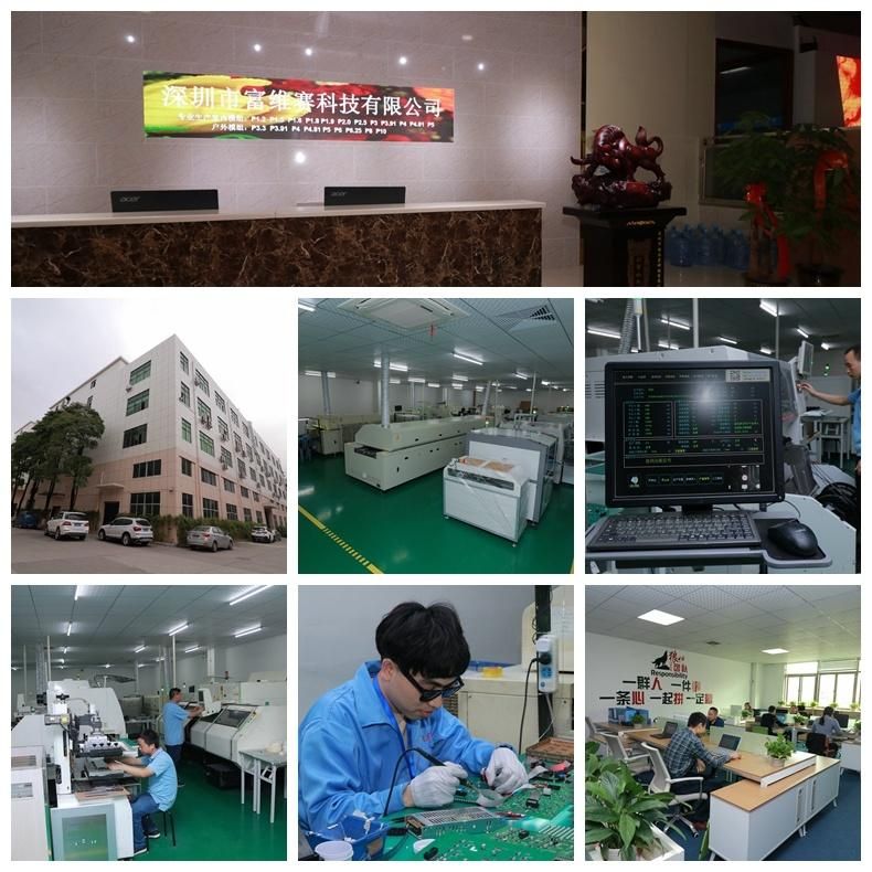 Natural Packing CE Approved Fws Die-Casting Aluminum Cabinet+ Flight Case Display Board LED Screens