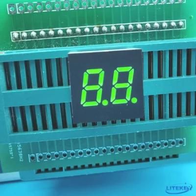 0.3 Inch 2 Digit LED 7 Segment Display with Seven Segment and Dp