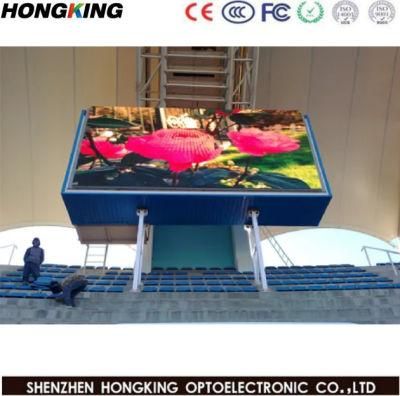High Resolution IP68 Front Service Cabinet P6.67 P8 P10 Outdoor Advertising LED Display Video Panel