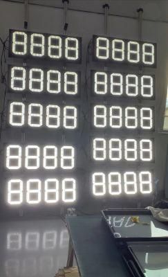 High Standard 16inch LED Gas Price Sign Reusable Outdoor LED Display
