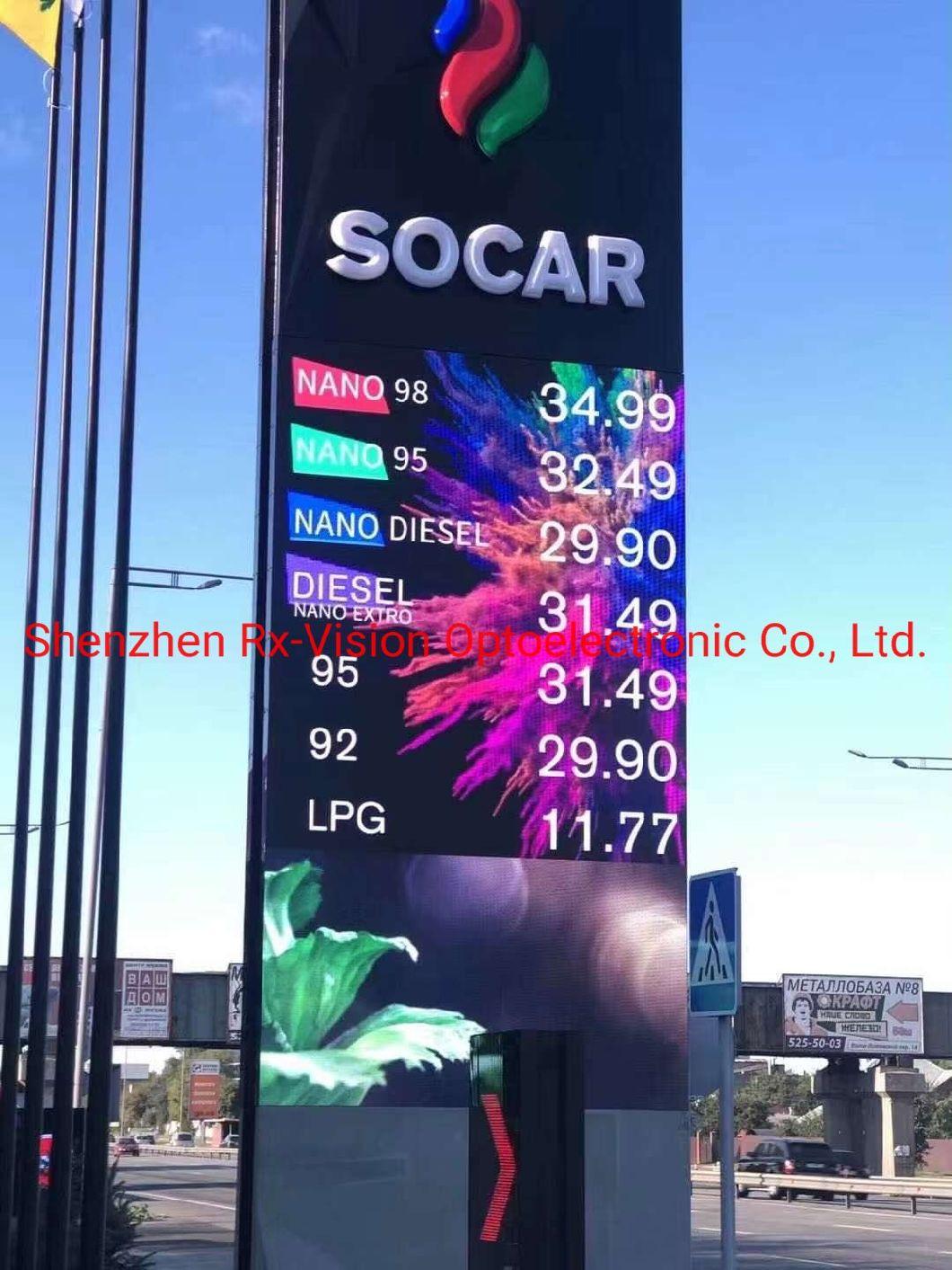 Slim Panel SMD 3535 LED Fixed Screen/P8 P6 P10 Outdoor Fixed LED Display