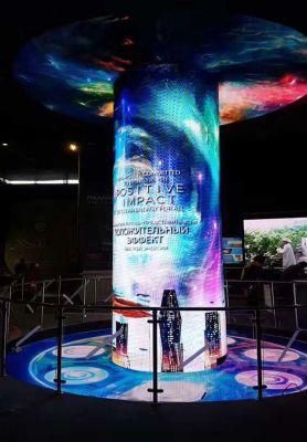 SMD Full Color Indoor Flexible LED Display Curved Soft Modules