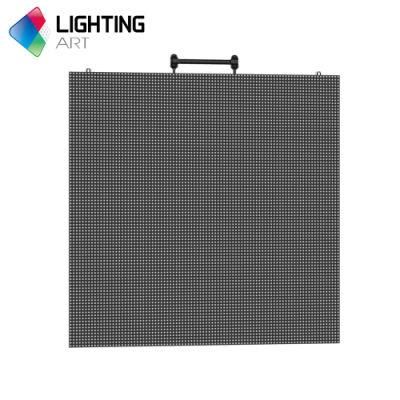 500X500mm Rental Screen Cabinet LED Display Outdoor P3.91 Full Color