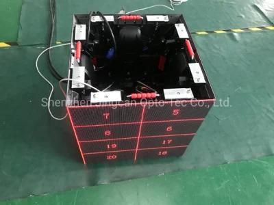 New 90 Degree Rental Die-Casting Aluminum Cabinet 500*500mm LED Display