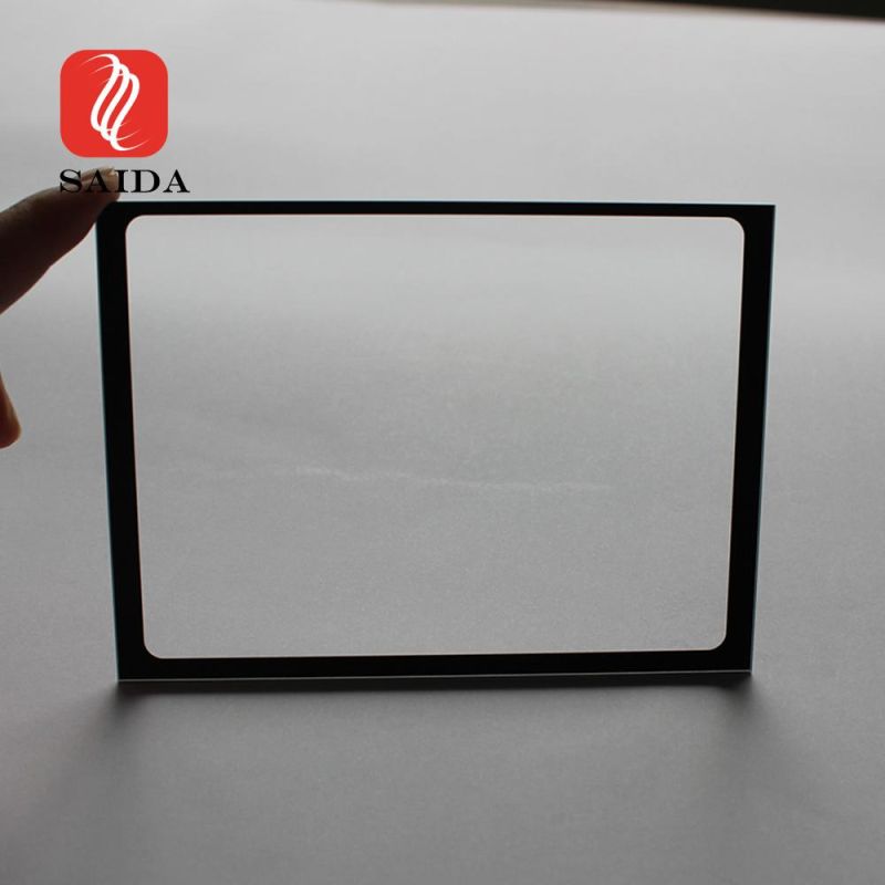 Custom LCD Screen Display Front Glass Panel Gorilla Glass Cover with Silkscreen Printing on The Back