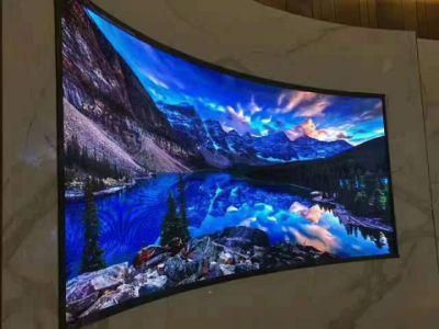 Fixed Front Service LED Display Indoor P4 with 768X768mm Die-Casting Aluminum Cabinet
