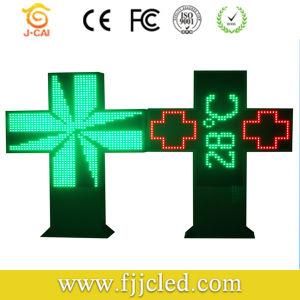 Outdoor Advertising P16 LED Display LED Pharmacy Cross