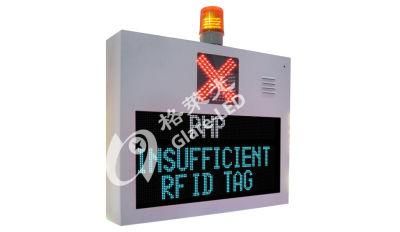Highway Toll Charge Payment Collection System Road Payment Toll Station LED Sign