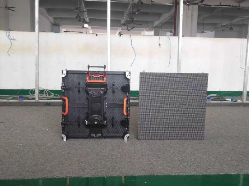 500X500 Adjustable Cabinet Outdoor Curve LED Screen P3.91 Cylinder LED Display