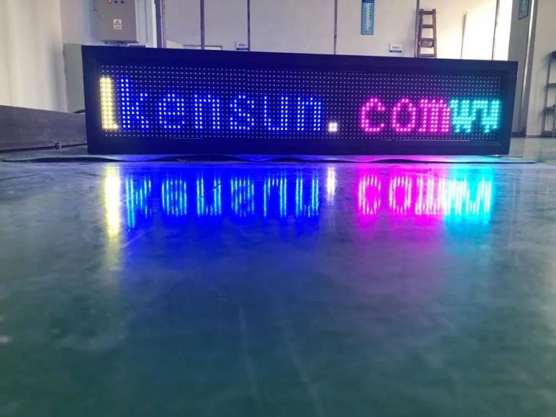 P10 LED Display Sign Multi-Language Display Screen Message Sign WiFi USB