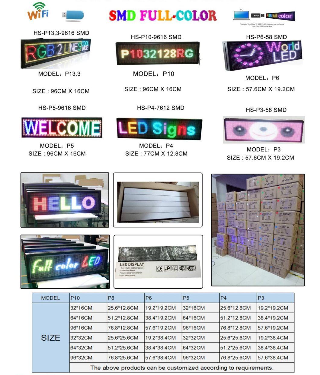 Semi-Outdoor Display Shop to Promote LED Sign Board