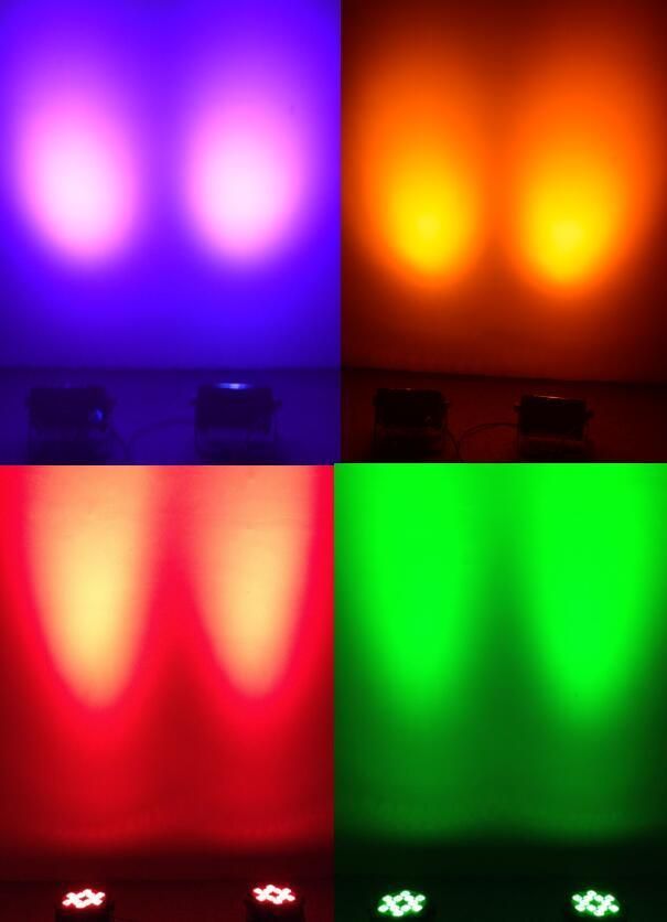 Indoor Party Lights Battery PAR 12X18W RGBWA UV 6 in 1 Wireless DMX Control Lights