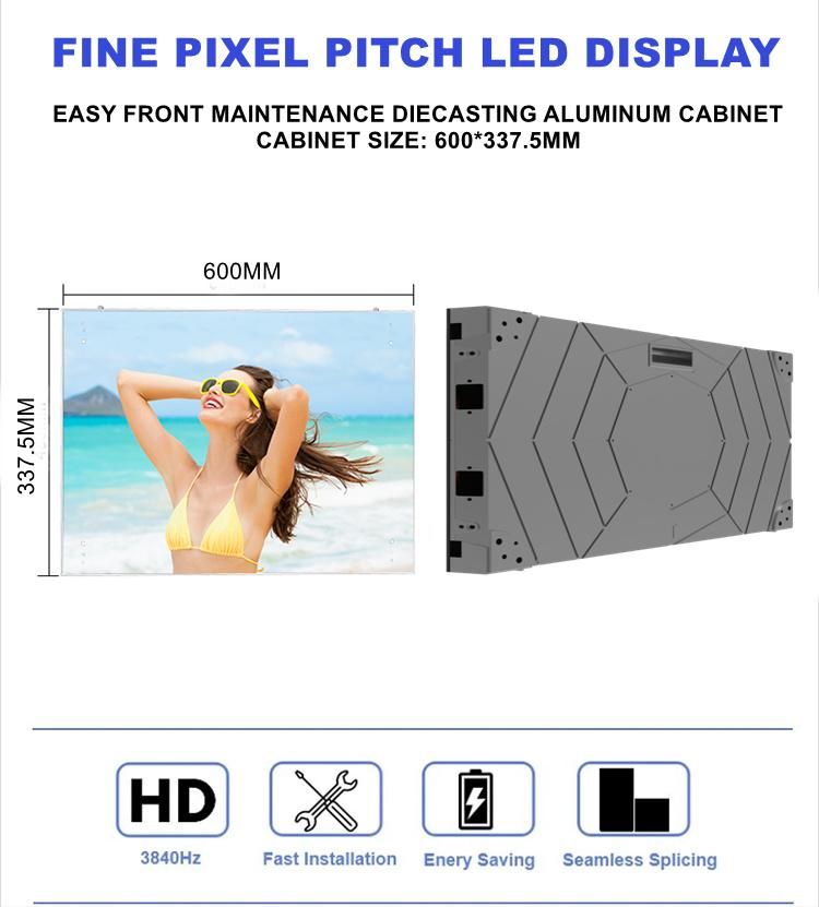 Indoor Fine Pixel Pitch P1.25 LED Screen