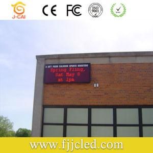 P10 Monochrome Red LED Outdoor Advertising Digital Display Board