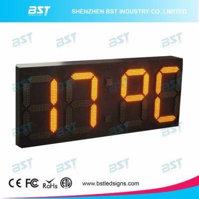 Outdoor Waterproof High Brightness Time &amp; Temperature LED Sign Board