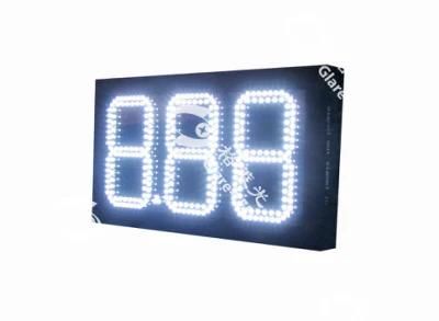 Glare-LED Outdoor High Brightness LED Gas Price Changer Sign