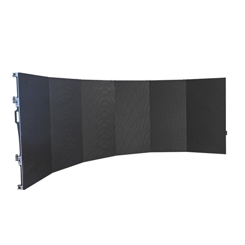 P3.9 Curved Indoor Full Color High Definition LED Video Screen Wall