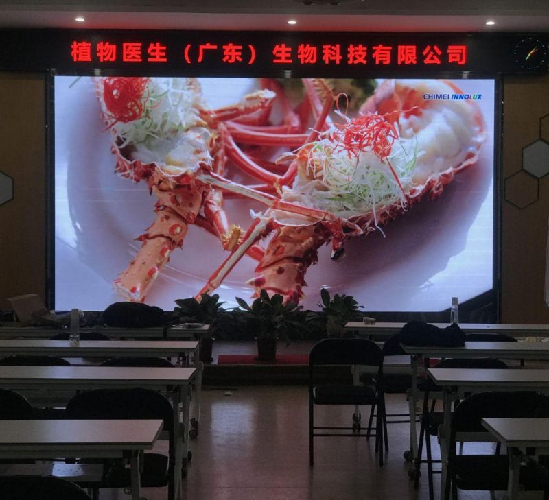 Full Color Advertising LED Screen Signage Big TV Screen Indoor