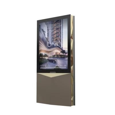 Outdoor Street Furniture Aluminum Adverting LED display Light Box Scrolling Mupi