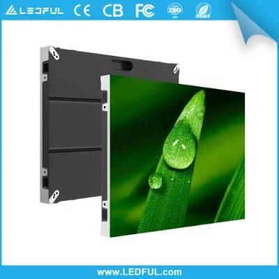 HD P2.5 Indoor Fixed LED Display Video Wall, RGB High Resolution Advertising LED Panel Screen