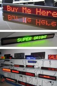 Outdoor Programmable Scrolling P10 DIP LED Signs 3G/4G WiFi (GPS)