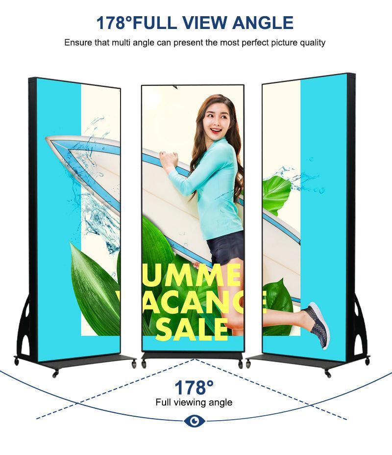 USB WiFi Wireless Smart LED Poster Display Screen
