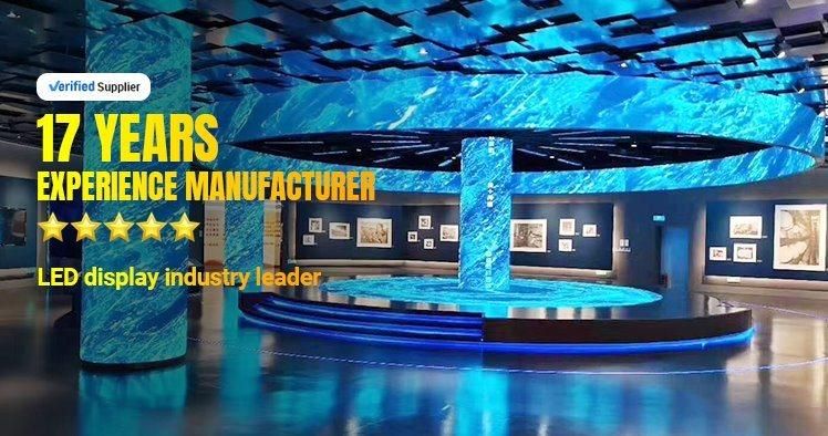 P2.5 Indoor LED Display Screen Customizable Design Flexible/Round LED Screen