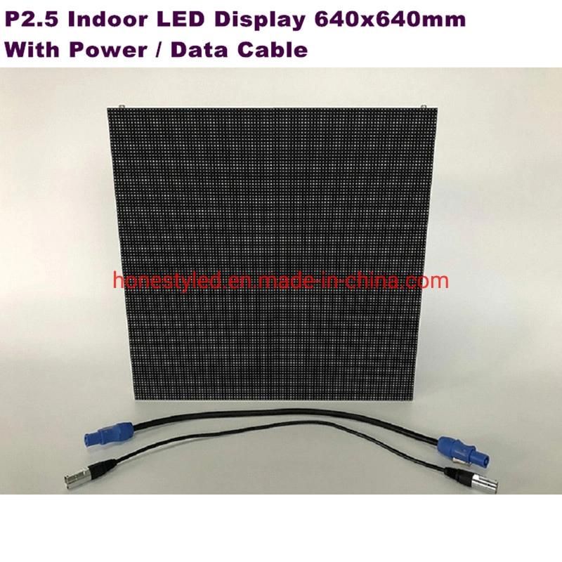 Shenzhen Factory Indoor LED Display P2.5 Advertising LED Display Screen Full Color LED Panel LED Video Wall