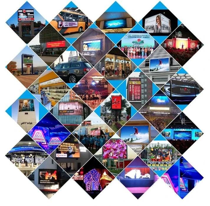Indoor Mounted High Brightness P4 Street LED Display for Window Showcase
