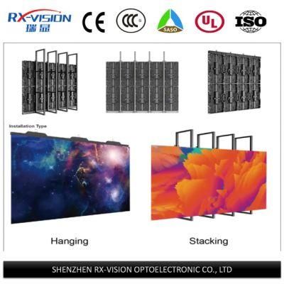 20ftx10FT P3.91 P2.976 P2.604 Indoor Stage LED Video Wall Rental LED Display Panel