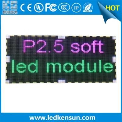 Kensun Indoor Full Color P2.5 Flexible LED Module 240*120mm