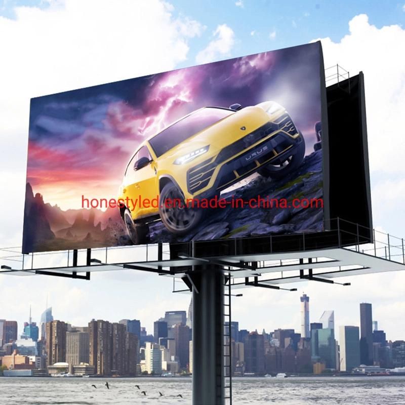 Best Brightness Waterproof LED Display 6500-7000CD/M2 Full Color LED Video Wall Rental 960X960mm Outdoor LED Sign