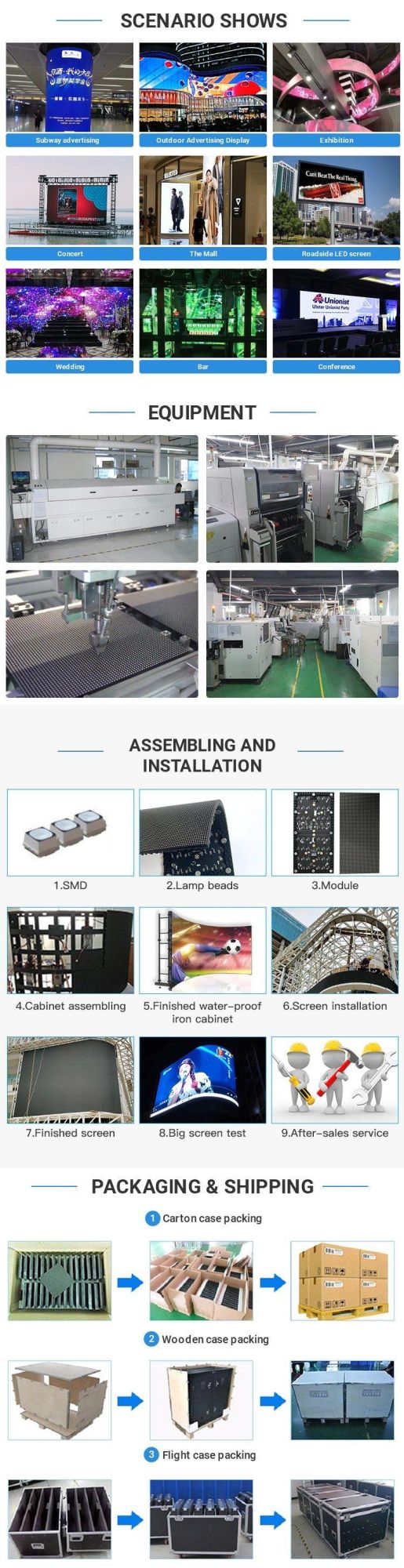 P2.5 Indoor LED Display Screen for Meeting Room