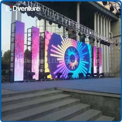 Outdoor P4.8 High Quality Advertising Screen LED Display Board Rental LED Video Wall Price