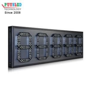 Manufacturers LED Gas Station Signs 7 Segments LED Digital Gas Station Price Sign
