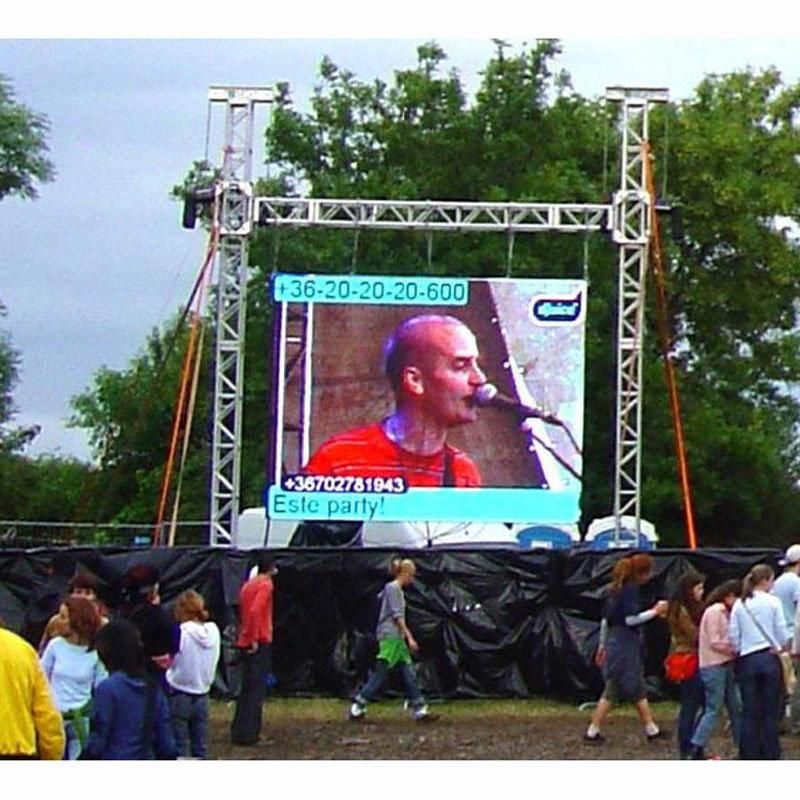 Outdoor Smart Portable P3.91 Rental LED Display Screen for Stage Background