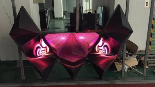 Full Color P5 Indoor 3D LED Video Wall LED Screen for Night Elves